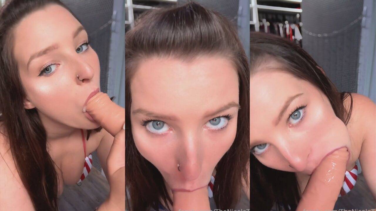 Thenicolet First Blowjob Onlyfans Video Leaked Horny Leak