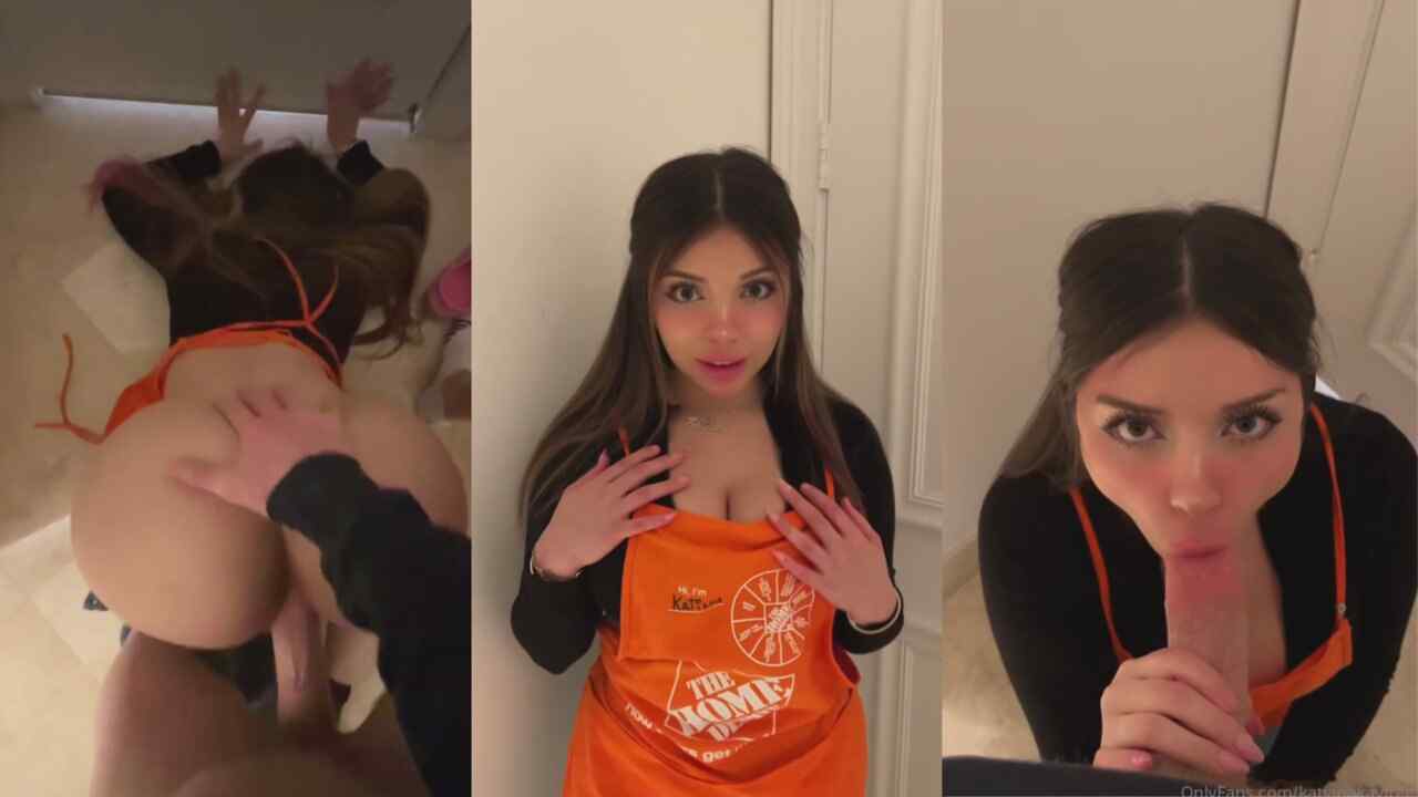 Katiana Kay Home Depot Worker Sex Tape OnlyFans Leaked - Horny Leak